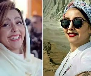 جلب توجه نازنین بیاتی با عینک باحال و جذابش؛ خانم پولسازه و شدید اهل رفیق