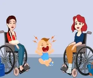 بازی فکری؛ اگه افت لاتی داره بگن کم هوشی بگو کدوم از خانوما رو ویلچر مادر بچه نق نقو