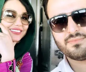 عکس صمیمی خانم سلبریتی با جوان ترین خلبان خاورمیانه!