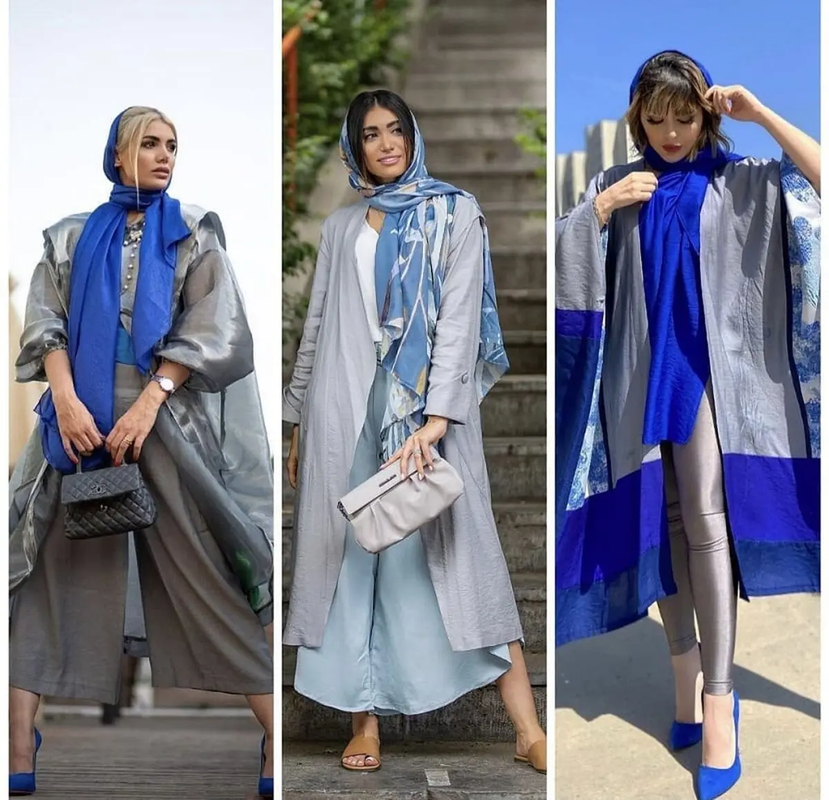 مانتو طوسی را چگونه ست کنیم؟