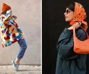 استایل پاییزیت رو با نارنجی تکمیل کن؛ هوای دو نفره تو راهه پس برو تو کار ژَذاااب شدن