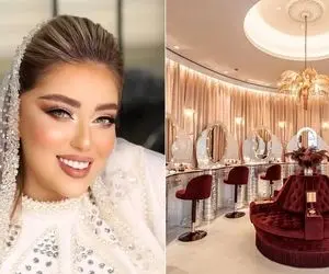 بهترین آرایشگاه های زنانه تهران / عروسای خارجی میان زیردست اینا دبی و ترکیه شعبه دارن