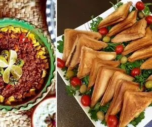 آموزش غذاهای آسون با مواد اولیه تو شرایط جنگ؛ انواع خوراک سالم و لذیذ مختص بانوی بفکر