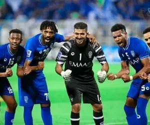 واکنش بازیکنان الهلال عربستان بعد از شکست پرسپولیس
