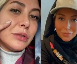 "فریبا نادری" از کک و مک صورتشم پول درمیاره؛ خانومی چرا مانتو و روسری رو کنار گذاشتی؟