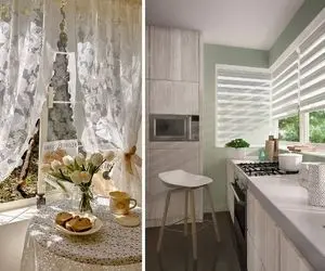 بهترین جنس و مدل پرده آشپزخانه؛ رنگ و الگو خیلی واسه روح این فضا تاثیر داره بانو