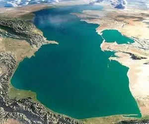 ویدئویی تکان‌دهنده دریای خزر وایرال شد