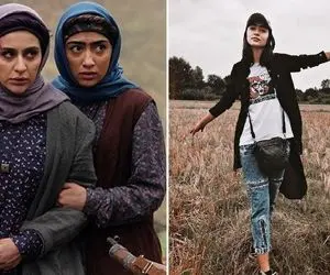 چهره گیرا یاسمن معاوی بازیگر فیروزه که اینستا یه سانتی مانتال تمام عیاره؛ چاه گونشووو!