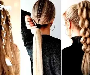 ایده بستن شیک موهای بلند؛ موهای قشنگو که ساده نمیبندن خوشگلیش دیده نشه به روز باش