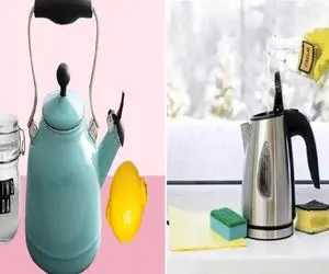 جرم‌ گیری کتری و سماور با مواد طبیعی/ عمر دستگاهت رو با شوینده شیمیایی کوتاه نکن