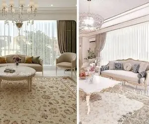انواع نقش و نگار فرش کرم برای ایرانی پسندها؛ نحوه ست سازی و مشکلات احتمالی