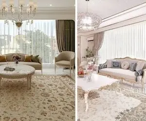 انواع نقش و نگار فرش کرم برای ایرانی پسندها؛ نحوه ست سازی و مشکلات احتمالی