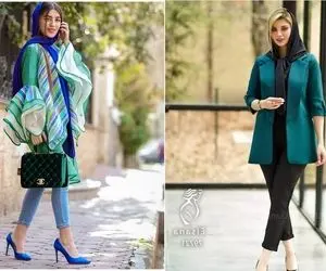مانتوی سبز رو با شلوار چه رنگی ست کنیم؟