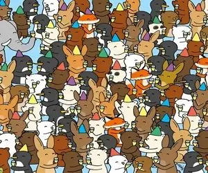 بازی فکری؛ دیدت باید فرا انسانی با مادون قرمز باشه تا 3 لیوان خالی پارتی رو پیدا کنی