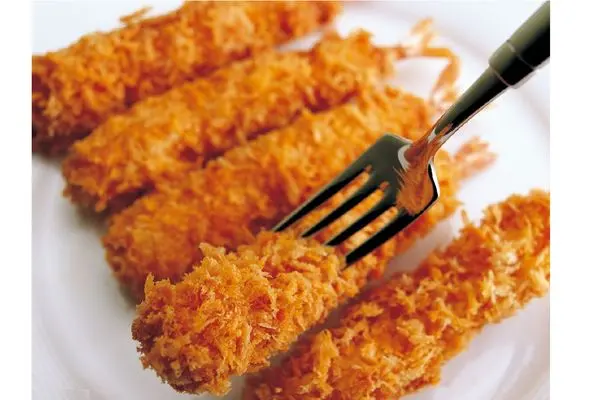 receipt of finger food with nodules