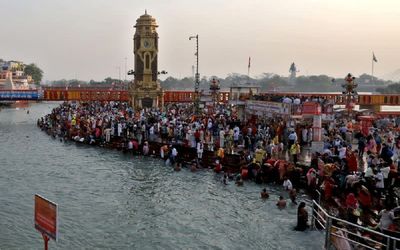 آماده سازی برای برگزاری بزرگترین جشن مذهبی در هند 