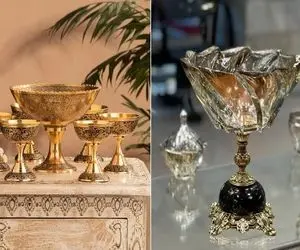 جدیدترین ظروف آجیل خوری شب یلدا / اینا پروتز دارن نیم کیلو آجیل بریز انگار 2 کیلوئه