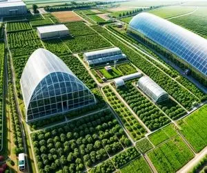 کشاورزی نوین؛ آبیاری مزارع چند هزار هکتاری با ربات های مخصوص که پرواز میکنند