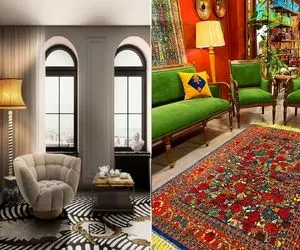 رنگ فرش انتخابی ثروتمندان برا منزلشون/ زرنگن رفتن سراغ رنگایی که تو فنگشویی پول میارن