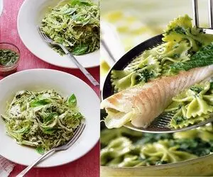 طرز تهیه پاستا با سس پستو که در 30 دقیقه آماده می شود