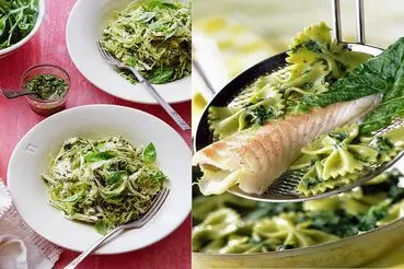 طرز تهیه پاستا با سس پستو که در 30 دقیقه آماده می شود
