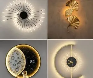 شیک ترین دکوراسیون خانه با دکوراتیو نوری / بفکر خوشگلاسیون خونتی هی مبل نخر اینا خوبن