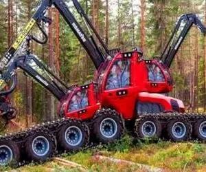 ماشین های پرشگفت؛ این ماشین یا دراکولا جوری درخت هارو قطع میکنه که هاج و واج میمونی!