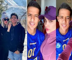 خودنمایی حلقه لاکچری و الماس دار همسر مهدی قائدی!+فیلم