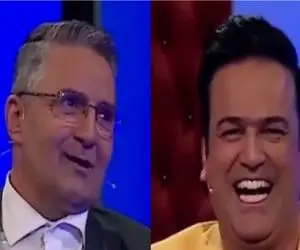 سکانس خندان؛ حمید ماهی صفت با تقلید صدای یکی از مسئولین برنامه رو برد هوا