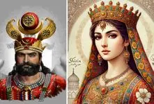 شیرین؛ ملکه زیبا و عشق ماندگار خسروپرویز که آوازه زیبایی‌اش از مرزها عبور کرده بود