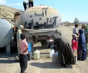 پس از صف مرغ و روغن؛ صف آب هم درست شد!