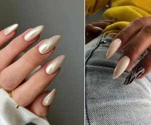 خوشگلترین طرح های لاک ناخن سفید / دستات جوری درخشان میشن که انگار از دیزنی اومدی