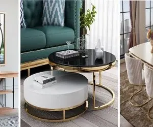 طراحی های متنوع و مدرن میز / جذاب ترین مدل های میز مینیمال در دیزاین خانه