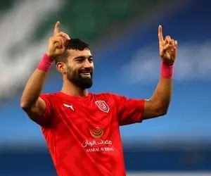 (عکس) رامین رضاییان جنگ را با هشت علنی کرد!