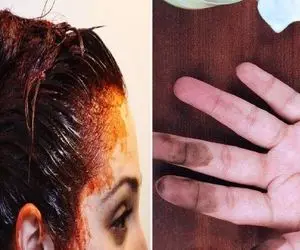 ترفند پاک کردن رنگ مو از روی پوست دست و صورت / بشمار سه هیچ ردی ازش باقی نمیمونه