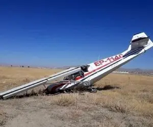 سقوط هواپیما فوق سبک در اطراف سد درودزن