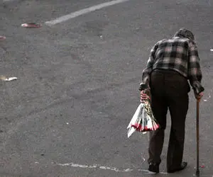 آواز خیابانی؛ پیرمرد سخت رو پا وایمیستاد اما اومد گل یخ یغمایی رو خوند و رفت