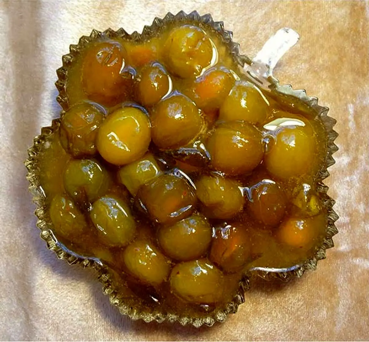 مربای گوجه سبز