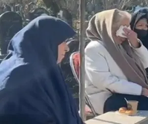 آواز پر احساس؛ گریه های بی امان مادر مهرداد میناومد سر مزارش 
