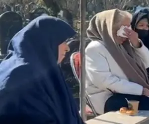 آواز پر احساس؛ گریه های بی امان مادر مهرداد میناومد سر مزارش 
