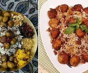طرز تهیه قنبر پلو اصیل شیرازی / یه پلو مخلوط خوشمزه و مقوی که نظیر نداره