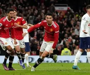 عکس؛ وقتی رونالدو عصبانی می شود!