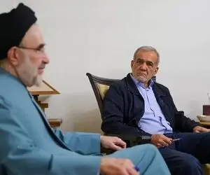 عیادت پزشکیان از سید محمد خاتمی