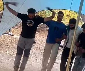 آواز محلی؛ همه عصبی میشن پرخوری میکنن پسره فهمید بدهکاره اومد رقص لری دوبس دوبس