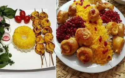 طرز تهیه جوجه کباب حلزونی با بهترین روش / یه غذای مجلسی عالی که راحت درست میشه