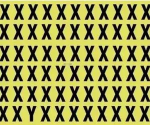 بازی فکری؛ باید دید فول اچ دی داشته باشی تا  حرف Y را بین این X ها رو پیدا کنی