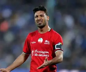 (عکس)  واکنش شجاع به محرومیت بیرانوند