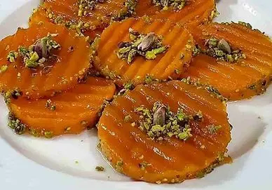 آموزش آشپزی؛ کدو حلوایی مجلسی با عطر دارچین و شیره‌ی انگور 