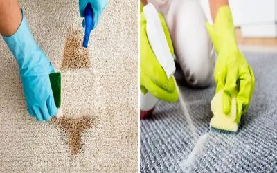 از بین بردن لکه روغن از روی فرش تو سه سوت/ هول نکن با پودرهای دم دستی کارو دربیار