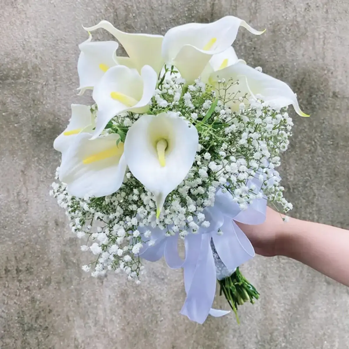 گل شیپوری دسته گل عروس